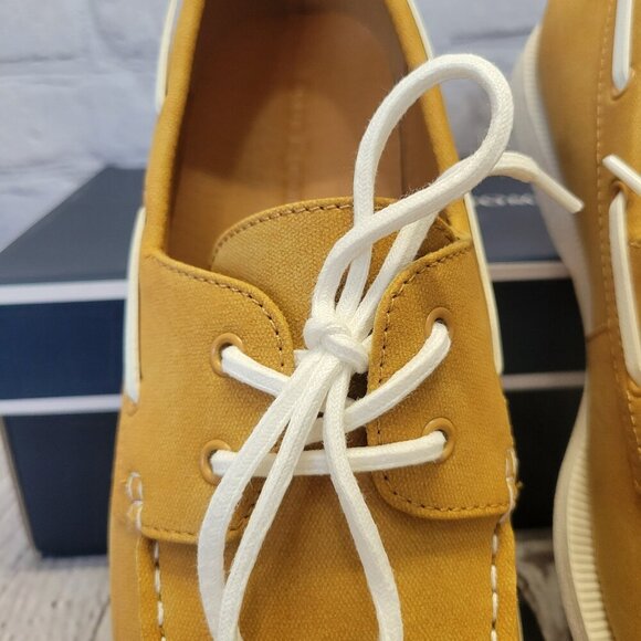 Club Room Men's Elliot Lace-Up Boat Shoes- Sand - Picture 3 of 9